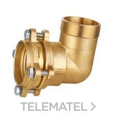 CONEX/BANNINGER - CODO 90º ROSCA M 8000-P d.90-3" LT.