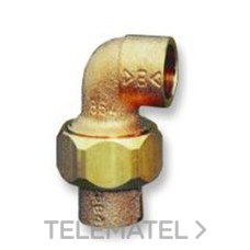 CONEX/BANNINGER - CODO UNION SOLDAR 4096 H-H 54 BRONCE