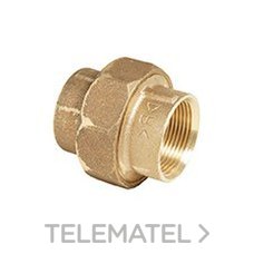 CONEX/BANNINGER - UNION 3 PZAS.JUNTA PLANA 3330 H-H 3/8"