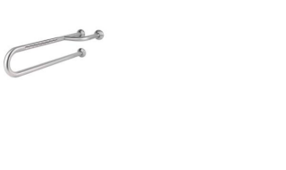 AQUACONTROL - Asidero 350x350 ángulo 135° con brida epoxy