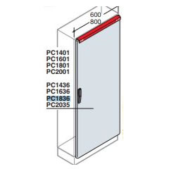 ABB - PUERTA CIEGA IP43 ARTU L 1800x800mm 36M