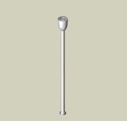Columna techo gris