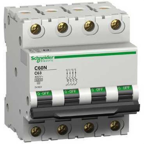 Interruptor automático magnetotérmico iC60N 4P 32A curva-C