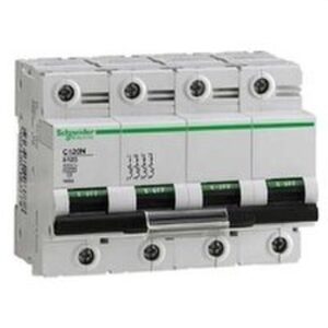 Interruptor magnetotérmico C120N 4P 80A curva-C