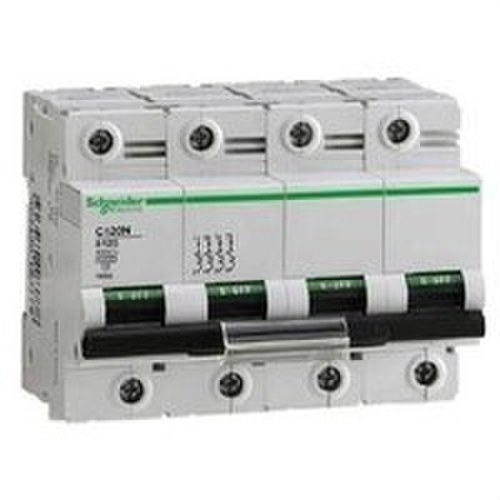 Interruptor magnetotérmico C120N 4P 80A curva-C