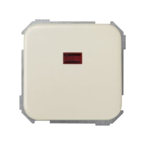 Interruptor unipolar con piloto Simon 31 marfil