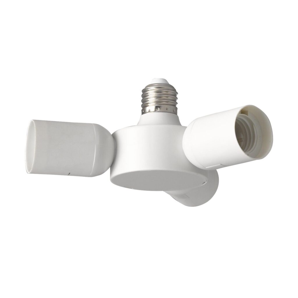 TRIPLE PROY.E-27+BASE SCHUKO