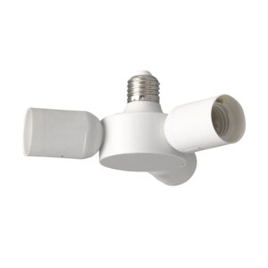 TRIPLE PROY.E-27+BASE SCHUKO