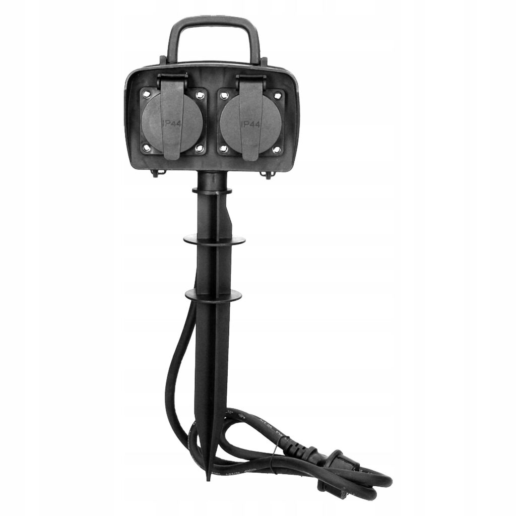 SOPORTE EXTERIOR C/ASA+2 BASES SCHUKO NG
