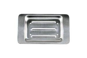 JABONERA ENCIMERA 97x130mm INOX