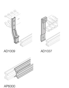 SOPORTE CANALETA HORIZONTAL