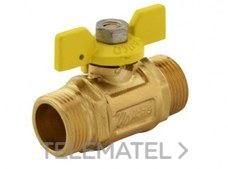 Válvula mariposa TER M-M 3/4" presión nominal 5atm