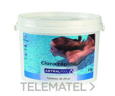 TABLETAS CLORO RAPIDO(EN BOTE 5Kg)