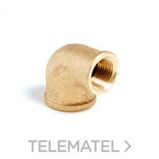 CODO 3090 H-H 4" BRONCE ROSC.