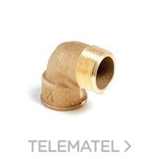 CODO 3092 M-H 1/4" BRONCE ROSC.