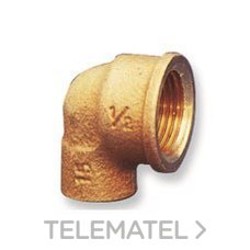 CODO 4090G M-H 35x1" BRONCE