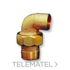 CODO UNION 4098G M-H 10x1/4" BRONCE