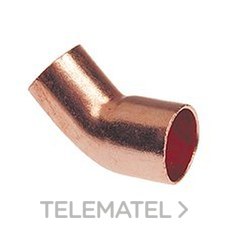 CURVA 45 M-H 9606-2 d.40 3/8" Cu