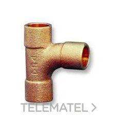 TE CURVA 4131 H 22" BRONCE