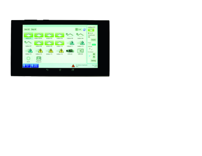 Control central inteligente TOUCH DCC601A51