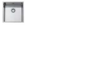 Fregadero BE LINEA RS15 40.40_MAESTRO inox mueble de 50cm