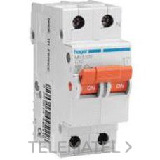 Interruptor automático MN 1P+N 6A curva-C