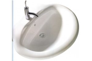LAVABO 75cm C/FIJ.LARA BLANCO