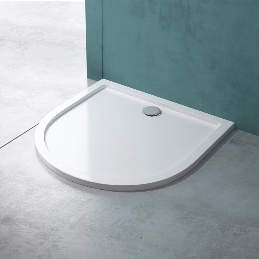PLATO ACRIL.MDL.CABEL 100x100 SEMICIRC.
