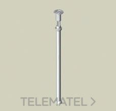 Columna falso techo gris